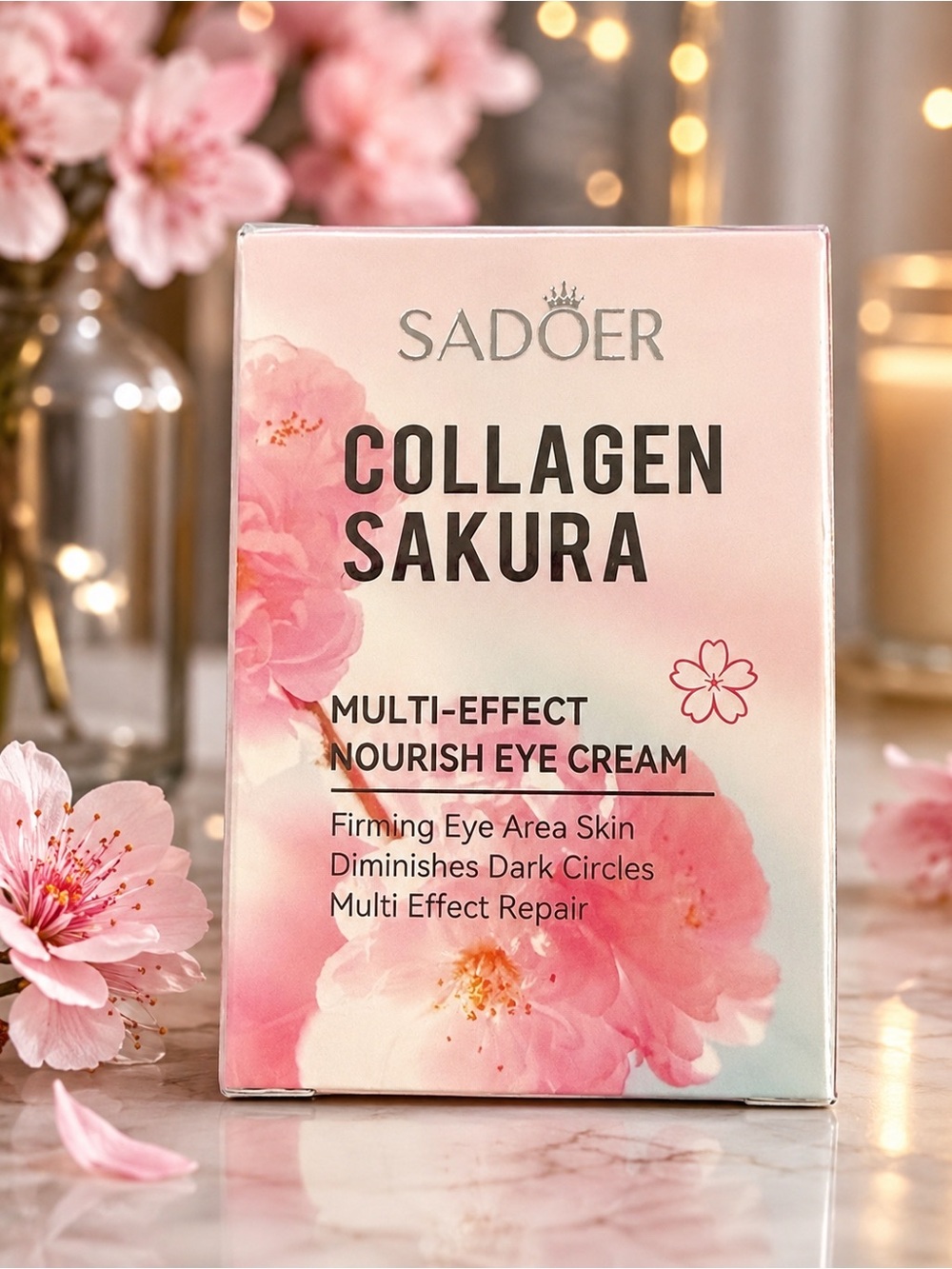 SADOER Collagen Sakura Multi-Effect Nourish Eye Cream